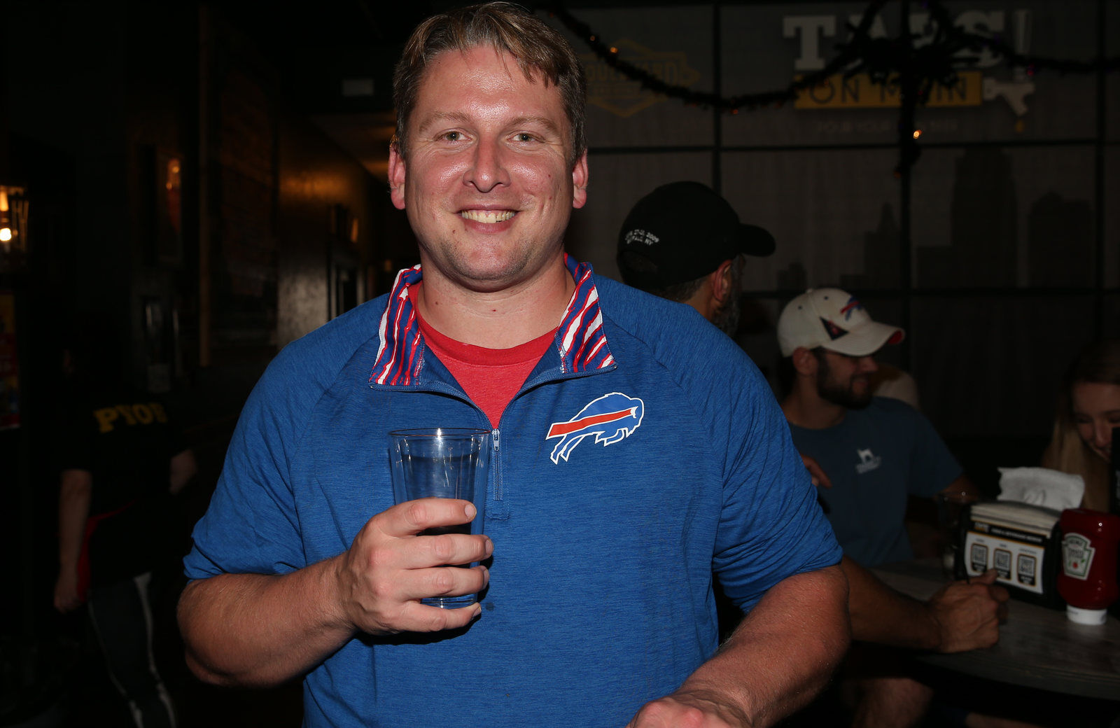 Buffalo Bills backers took over the the Taps on Main Bar